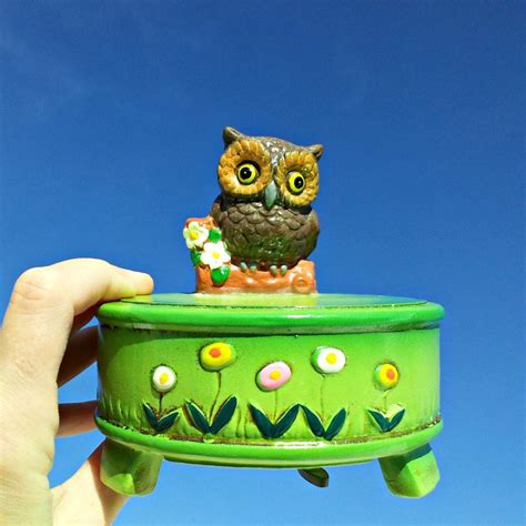 Owl Music Box 